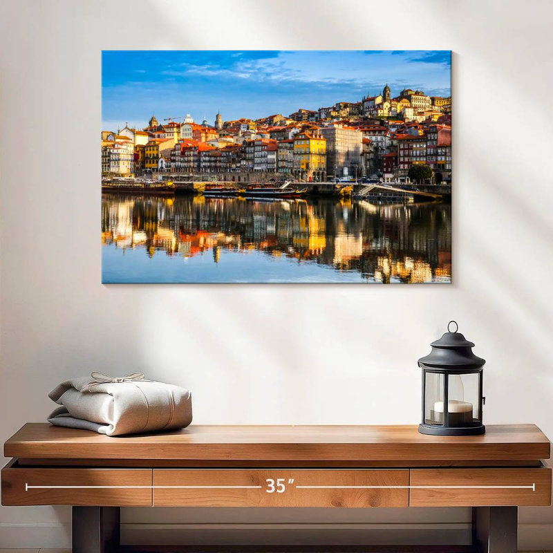 Ribeira Waterfront, 16" H x 24" W