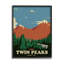 «Welcome Twin Peaks Mountain Landscape», art mural texturé par Matheus Lopes Castro-701989029-701989025