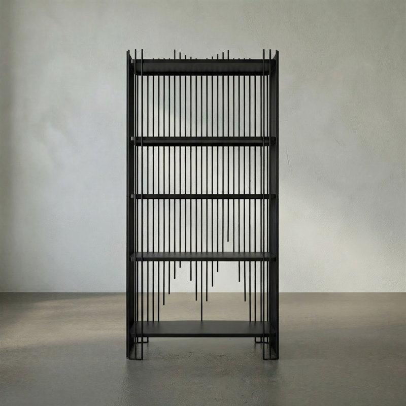 Mila Geometric Bookcase