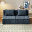2 Seater Chenille Sofa Bed