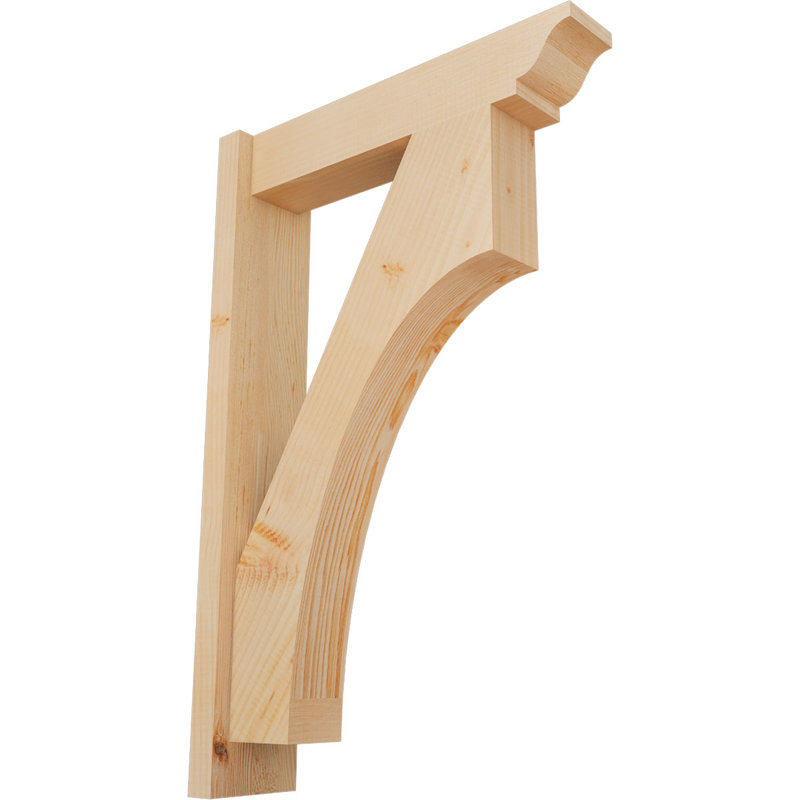 Persienne en bois Westlake, Sapin Douglas de 5 1/2 po (lisse), P 22 po x H 34 po