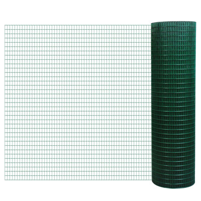 Steel Hardware Cloth Fence Netting Roll 98'L X 35.5"H For Aviary, Chicken Coop, Rabbit , Garden And Animal Security & Protection