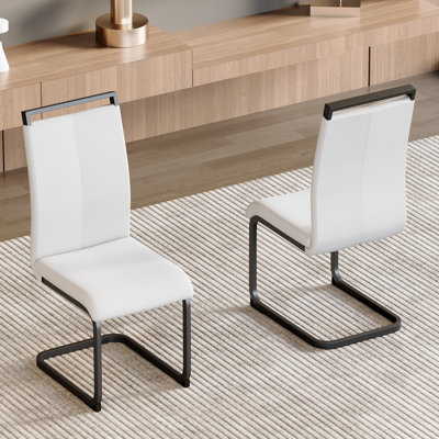 Modern Dining Chairs Set Of 2, Upholstered Dining Chairs Set Of 2 With High Back