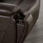 Fauteuil inclinable électrique en cuir véritable Zero Wall-2134244504