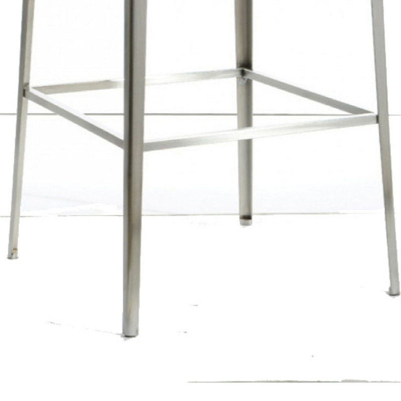 Tabouret de bar rembourré en tissu