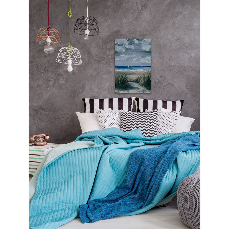 Reproduction sur toile tendue Boell «Seaside Grass», H 60 po x l 40po x P 1,5 po