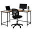 Humberto L-Shaped Metal Base Writing Desk-544874877-661098604