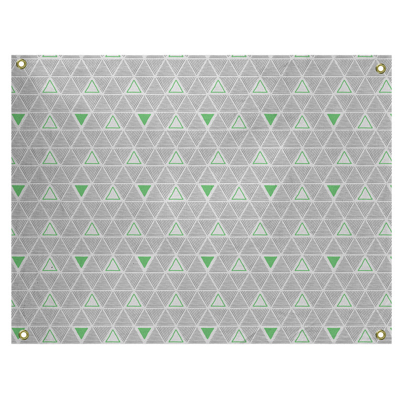 Tapisserie, H 26 po x l 36 po, Vert