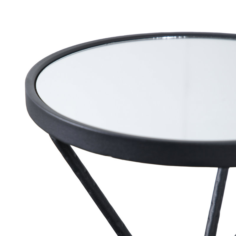 Guylan 2 Piece Nest of Tables, Silver