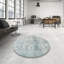 Tapis traditionnel gris / bleu mer Eversley-689134950
