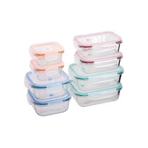 Rebrilliant Ryder Glass Food Storage Containers - 4 Three