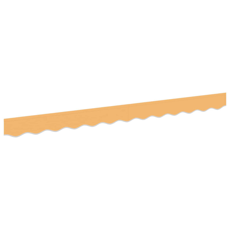 VidaXL 20cm D Polyester Cover Retractable Fabric Replacement, Sand, Does Not Applycm H x 250cm W x 20cm D, Solid Colour