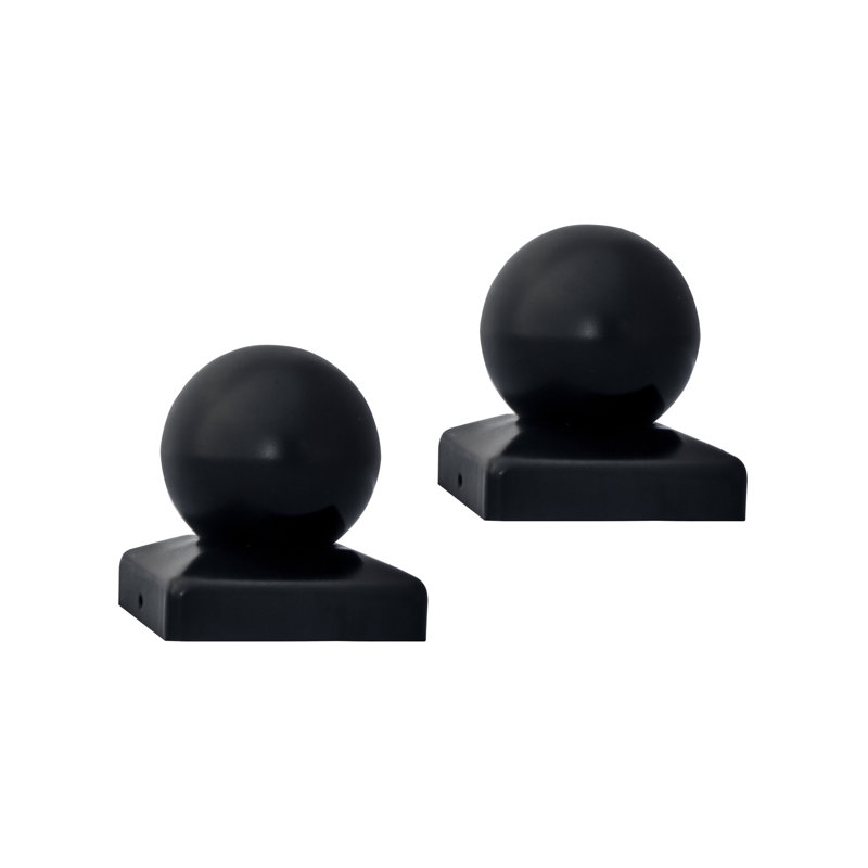 Capuchon pour poteau de barrière d'allée, H 2,8 po x l 2,5 po x P 2,5 po