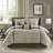 Dallas 7 Piece Micro Corduroy Comforter Set-1560531528-1525476508