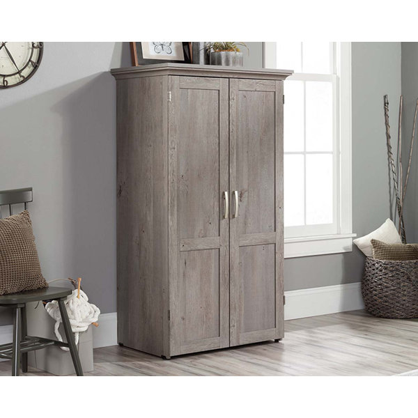 Versatile DIY Craft Armoire with Fold Out Table