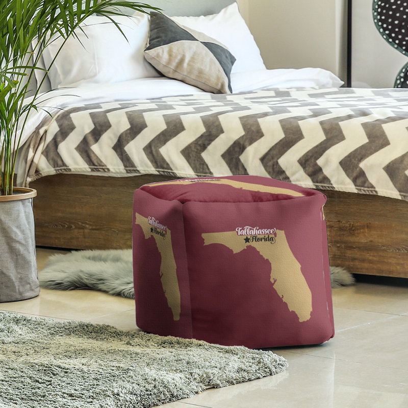 Repose-pieds cubes de sports floride, Bleu / Noir
