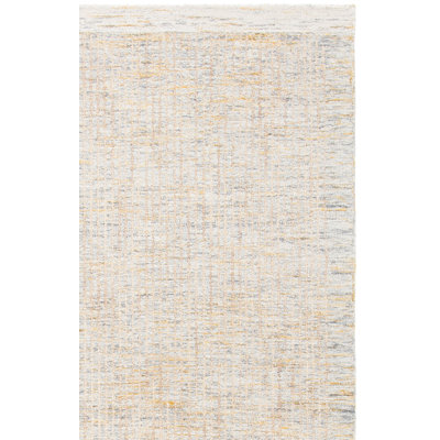 Tapis de couleur unie en coton / laine touffeté à la main Lukas