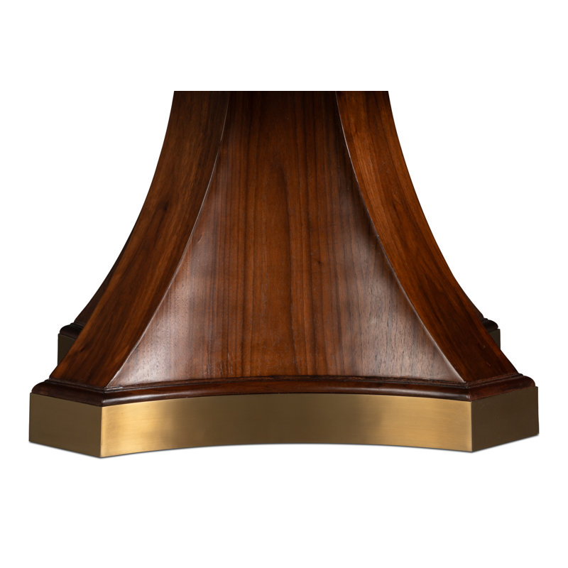 Chelsea Round Walnut Wood Dining Table