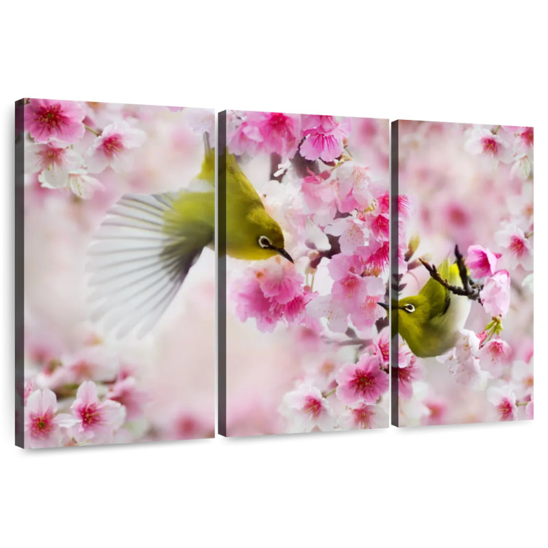 Brampt flottant aux yeux blancs japonais, H 42 po x l 65 po