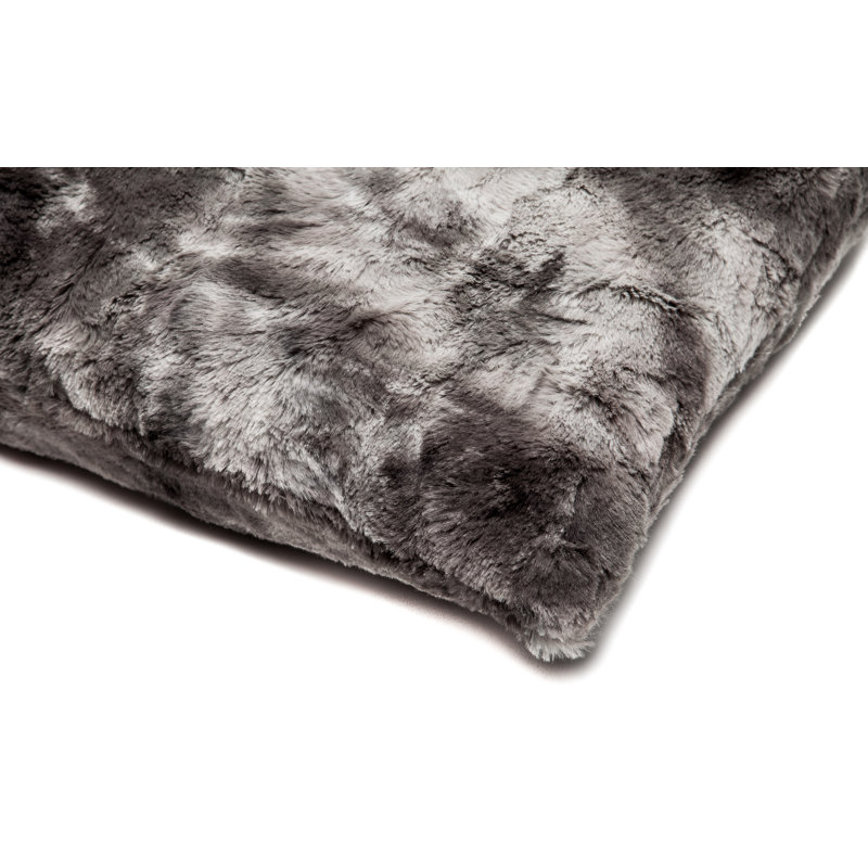 Super Soft Square Pillow Cover, Gray
