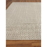 Monroe Silk Hand Woven Geometric Area Rug