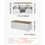 Table basse 47,2 po Farmhouse
