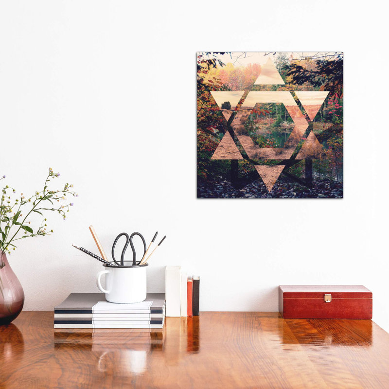 Duplex Visionary - Wrapped Canvas Print, 66.04 cm H x 66.04 cm W x 1.91 cm D