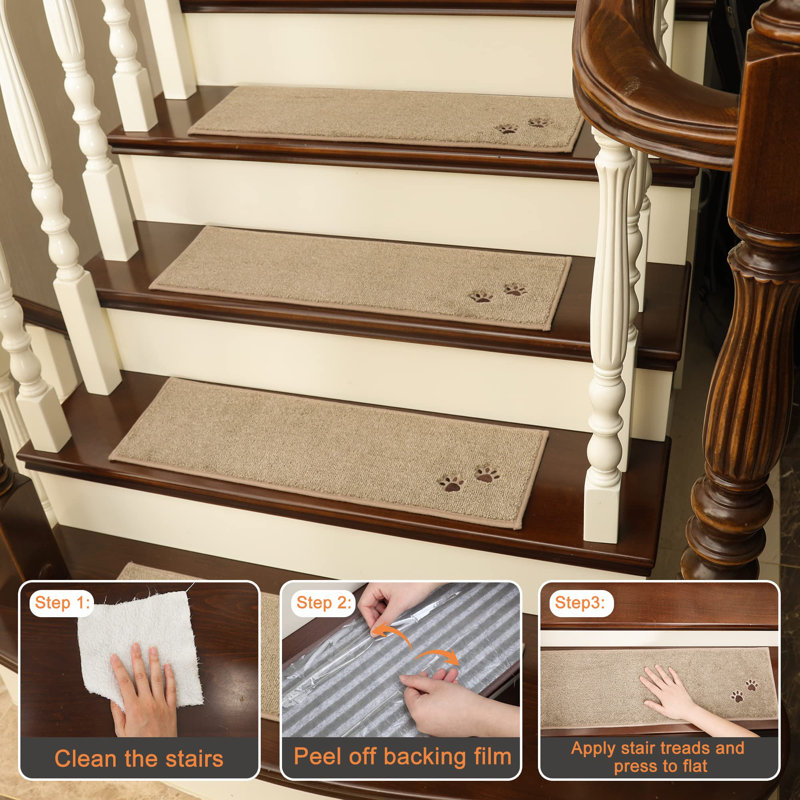 Non-Slip Stair Tread, Beige