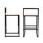 Tabouret de bar en faux cuir l 16,53 po x P 15,35 po x H 31,69 po Axton