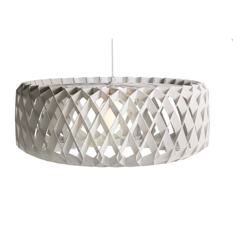 Pilke 1 - Light Pendant, White Stained