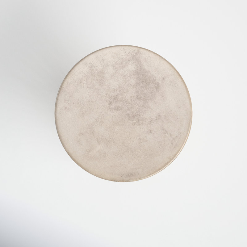 Ginseng 15.8'' Stone Outdoor Side Table