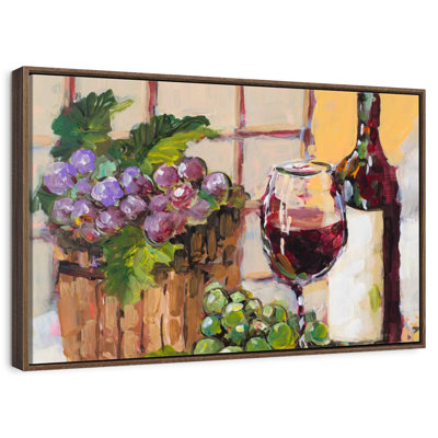 Nature morte au vin classique