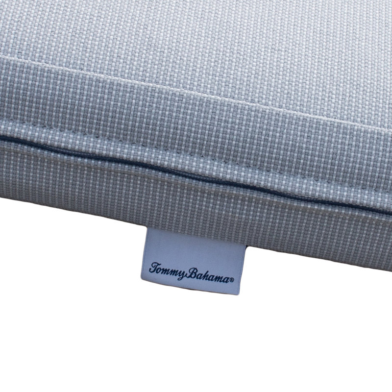 TB Bench Outdoor Cushion, Bamboo Bay Cloud, 50"W x 19"L