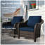 Ensemble de 2 chaises de patio avec coussins-2142619073