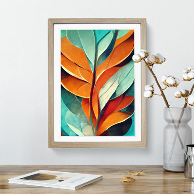 Abstract Leaf Art No.5 - Print
