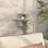 Wooden 3 Shelves Wall Shelf with Diamond Shape