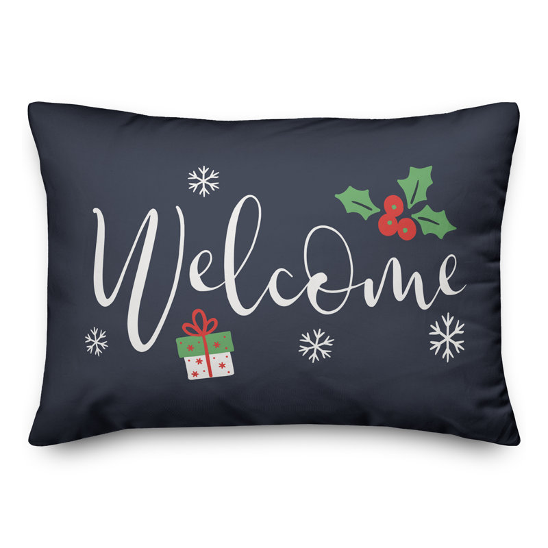 No Decorative Addition Throw Pillow, Navy