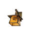 Rustic Lodge 1 - Light Armed Sconce