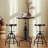 Kennemer 2 - Person Pine Solid Wood Top Four Leg Dining Set