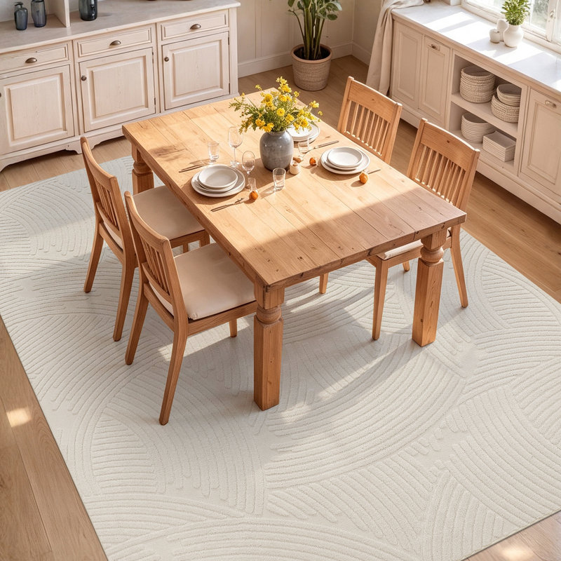 Tapis oriental antidérapant lavable à la machine, Rectangle 6 pi x 9 pi