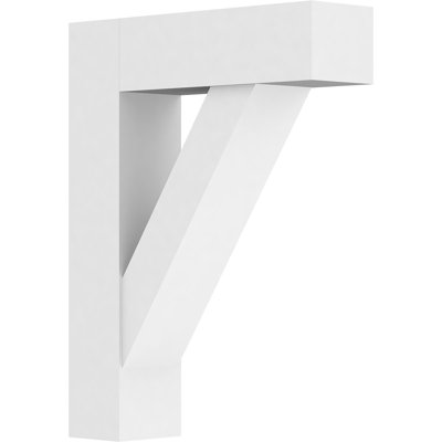 Support en PVC de qualité architecturale standard standard avec extrémités en bloc
