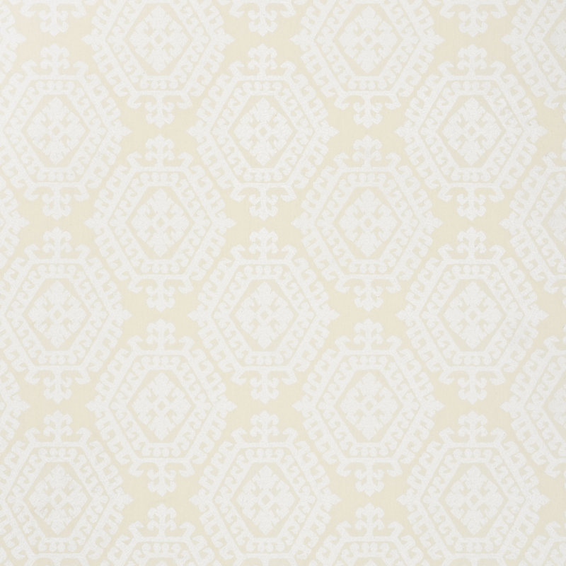 Tissu de broderie Omar, Ivoire ivoire