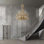 Milano 28 Light 50in x 68in Three-Tier Chandelier in Heirloom Bronze with Clear Heritage Handcut Crystals