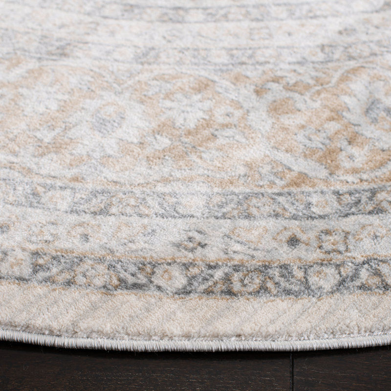 Tapis oriental Delmer Performance, Rond 6 pi 7 po