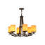 Burgoyne 6 - Light Chandelier
