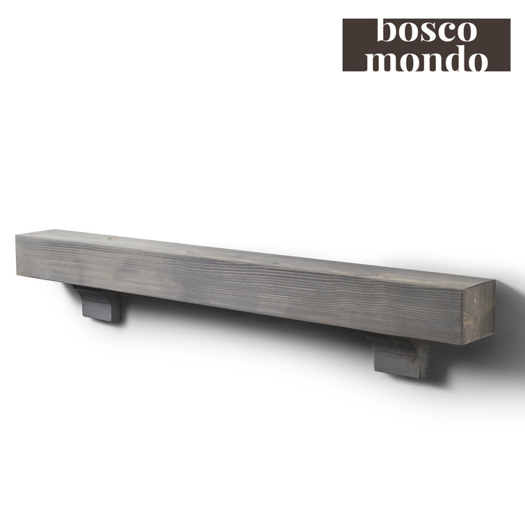 BoscoMondo Pine Solid Wood Floating Shelf | Wayfair