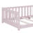 Low-To-The-Ground Twin-Size Floor Bed With Fence No Door Included-501043415