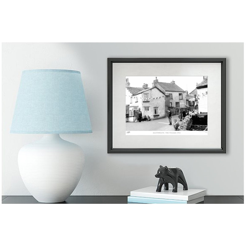 Allithwaite, The Village 1953 by Francis Frith - Single Picture Frame Print, 40cm H x 50cm W x 2.3cm D