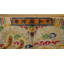 Tapis chinois carré en velours carré