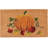 17" X 29" Natural and Orange Coir Pumpkin Outdoor Fall Door Mat